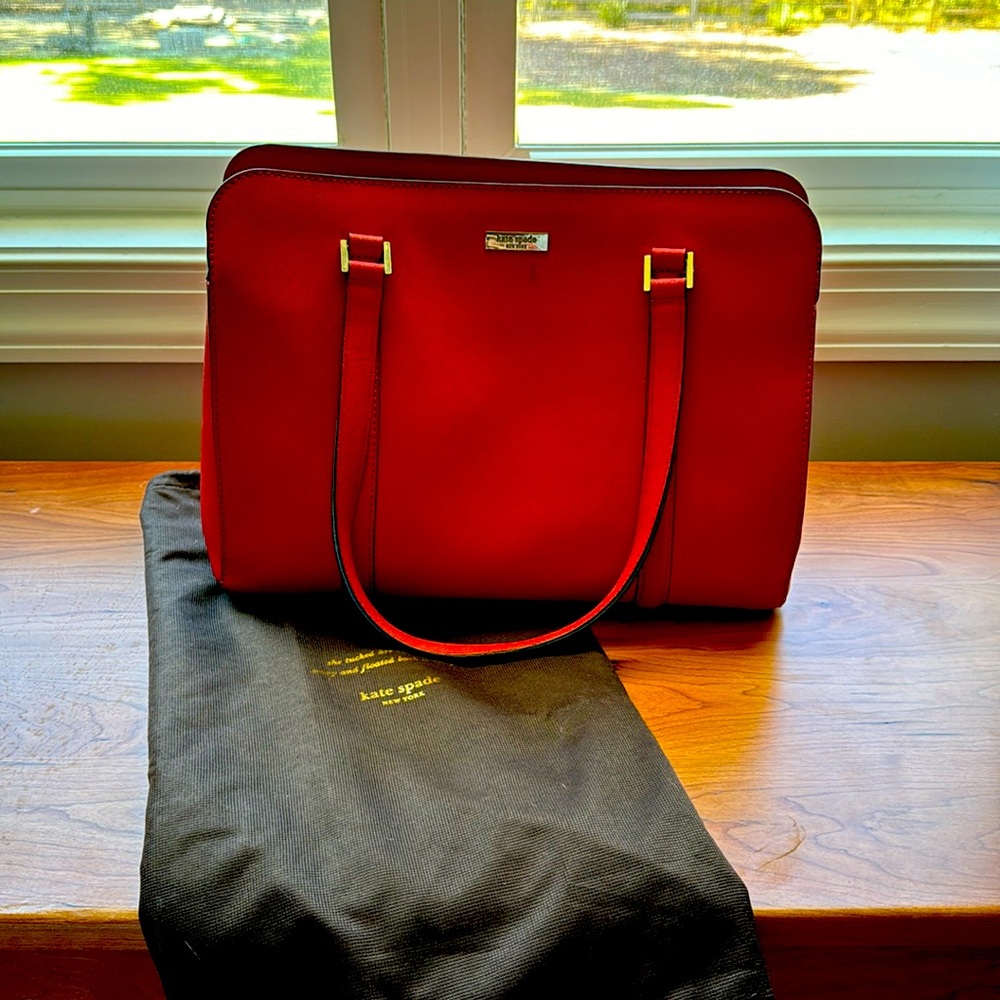 Kate Spade Red Miles Shoulder Bag